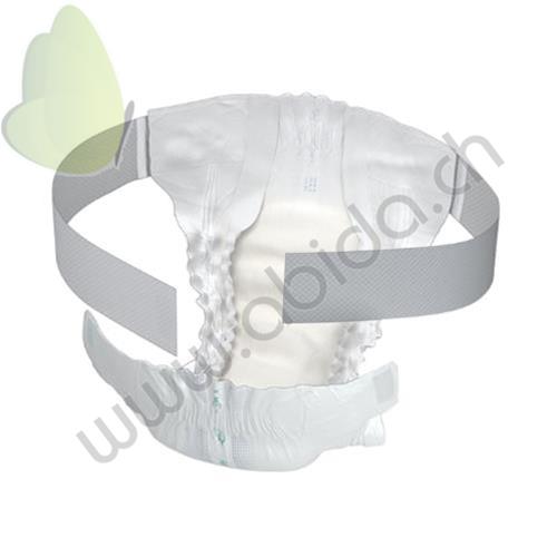 ATTENDS FLEX 10S - EINLAGEN MAXI (Saugstärke 4 Tropfen) (Small 60 - 85 cm) - Mit praktischem Gürtelverschluss bei starker Harn- und Stuhlinkontinenz - Bequem und diskret - Geeignet für sensible Haut (1 Konf. 22 Stück)